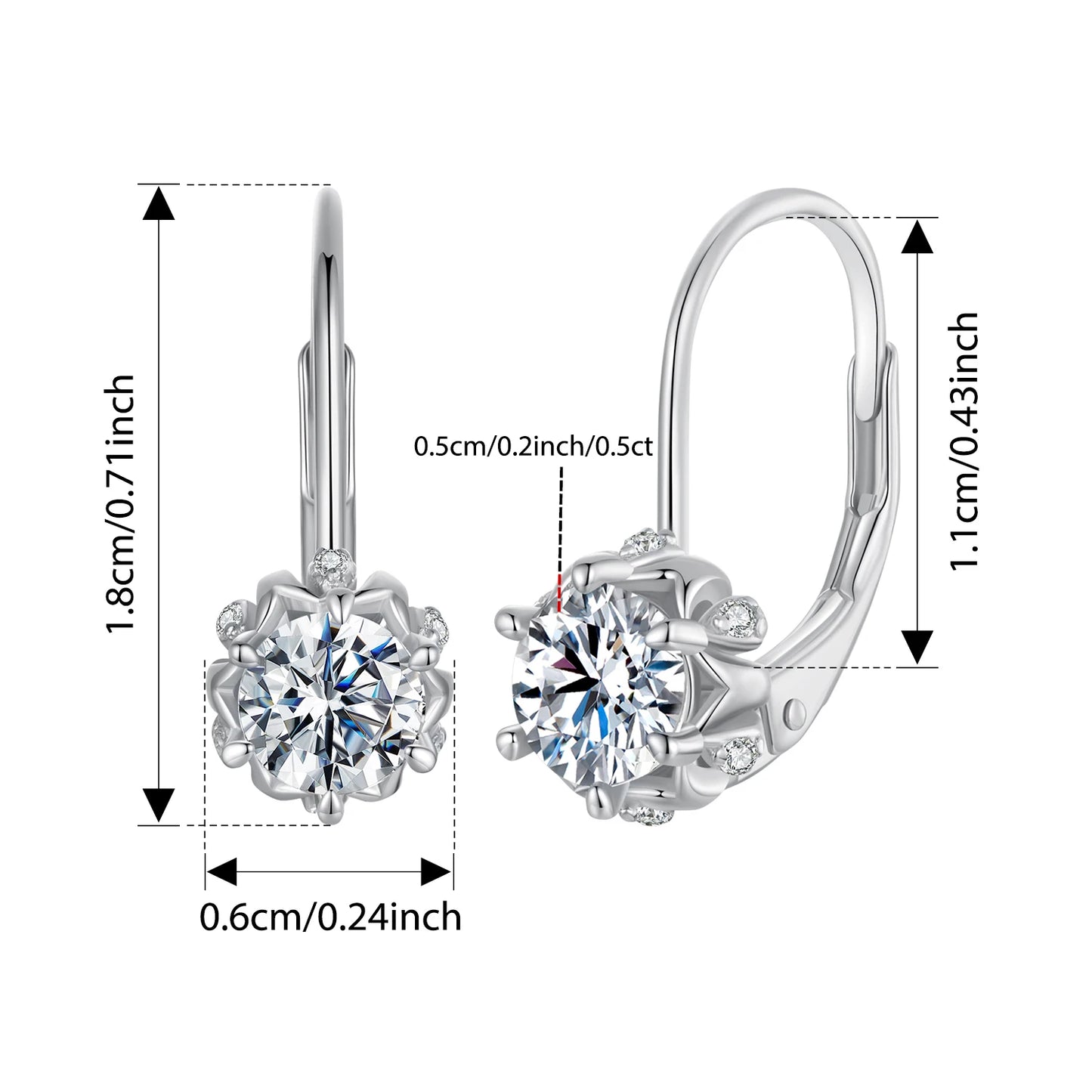 Moissanite Bridal Jewellery Set