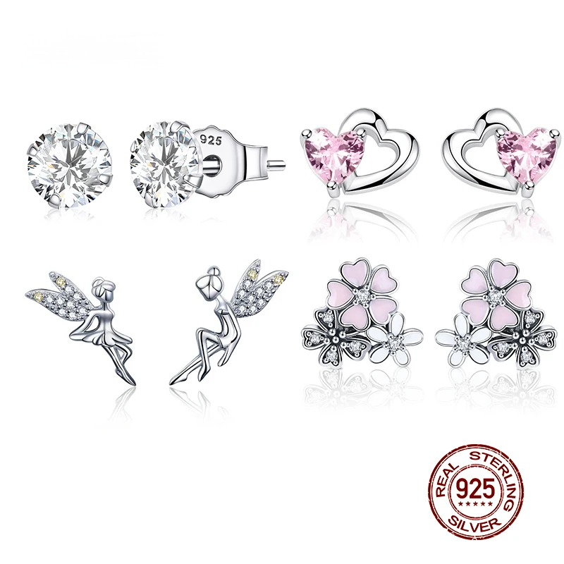 Unbalanced Hearts Earrings