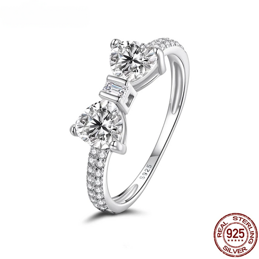 Sterling Silver Bow Ring