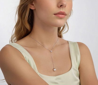 Butterfly Pearl Jewellery Set
