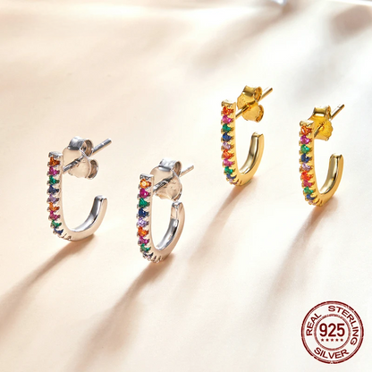 Unbalanced Hearts Earrings