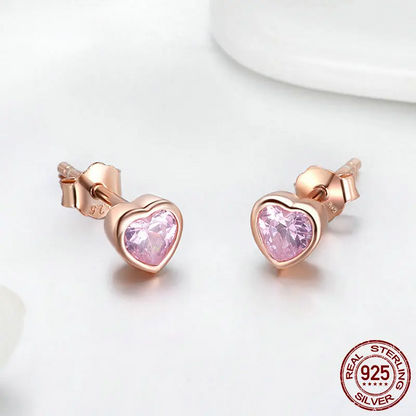 Unbalanced Hearts Earrings