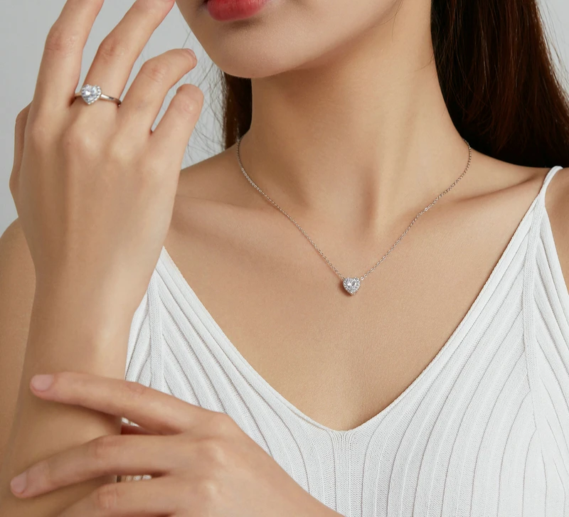 Heart Jewellery Set