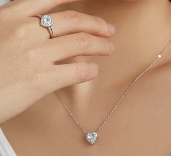 Heart Jewellery Set