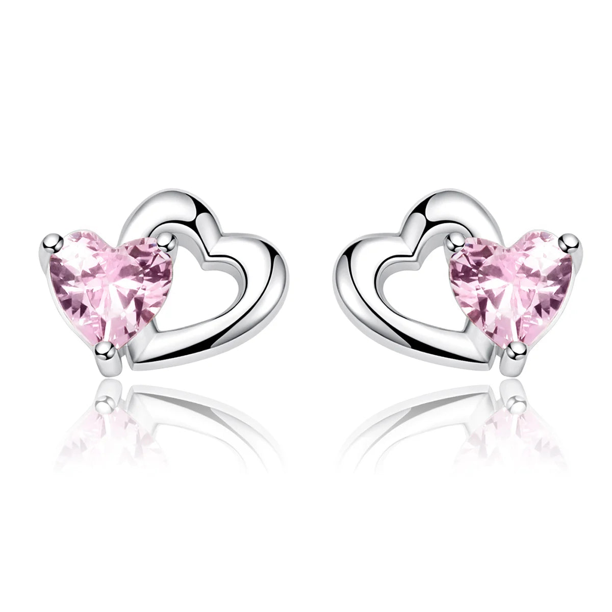 Unbalanced Hearts Earrings