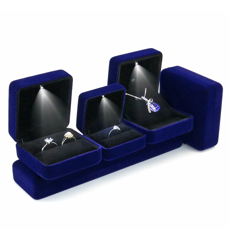 LED Illuminated Jewellery Presentation Box