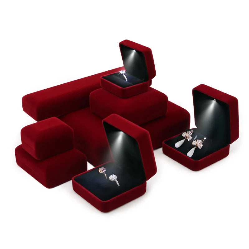 LED Illuminated Jewellery Presentation Box