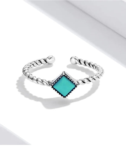 Adjustable Sterling Silver Ring