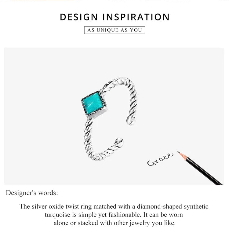 Adjustable Sterling Silver Ring