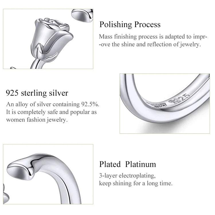 Adjustable Sterling Silver Ring