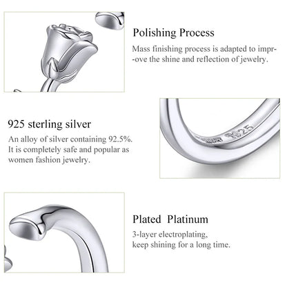Adjustable Sterling Silver Ring
