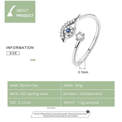 Adjustable Sterling Silver Ring