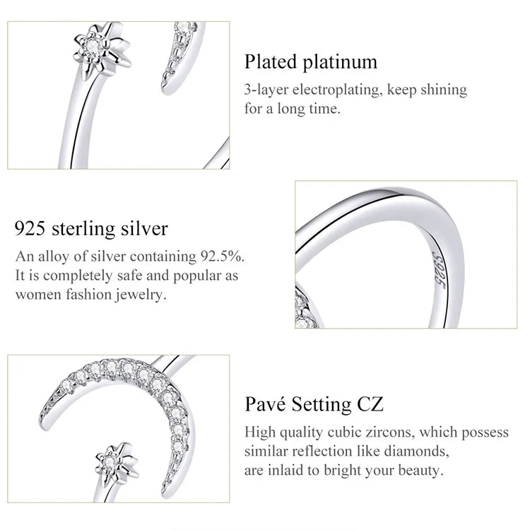Adjustable Sterling Silver Ring