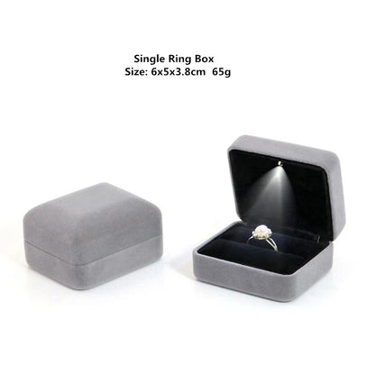 LED Illuminated Jewellery Presentation Box
