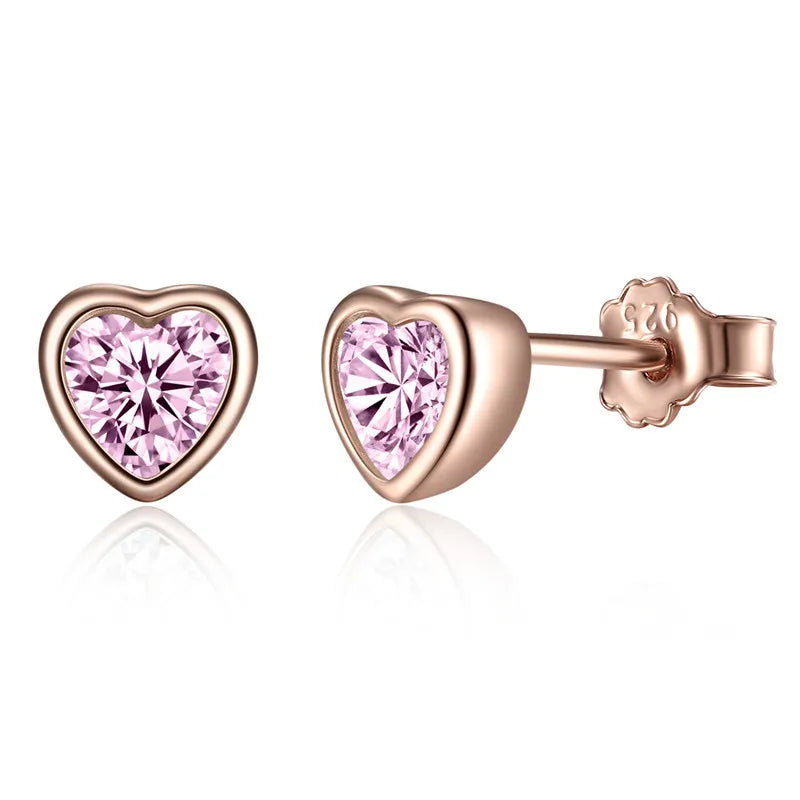Unbalanced Hearts Earrings