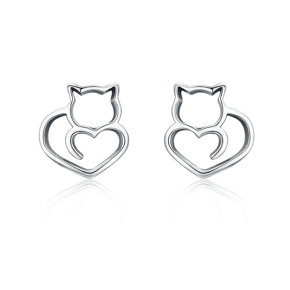 Unbalanced Hearts Earrings