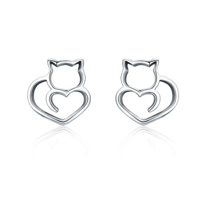 Unbalanced Hearts Earrings