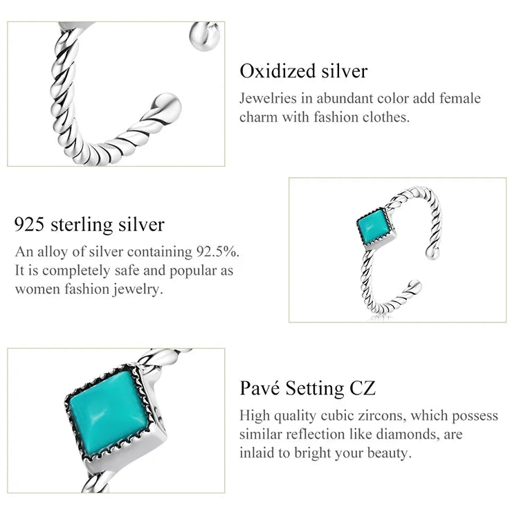 Adjustable Sterling Silver Ring