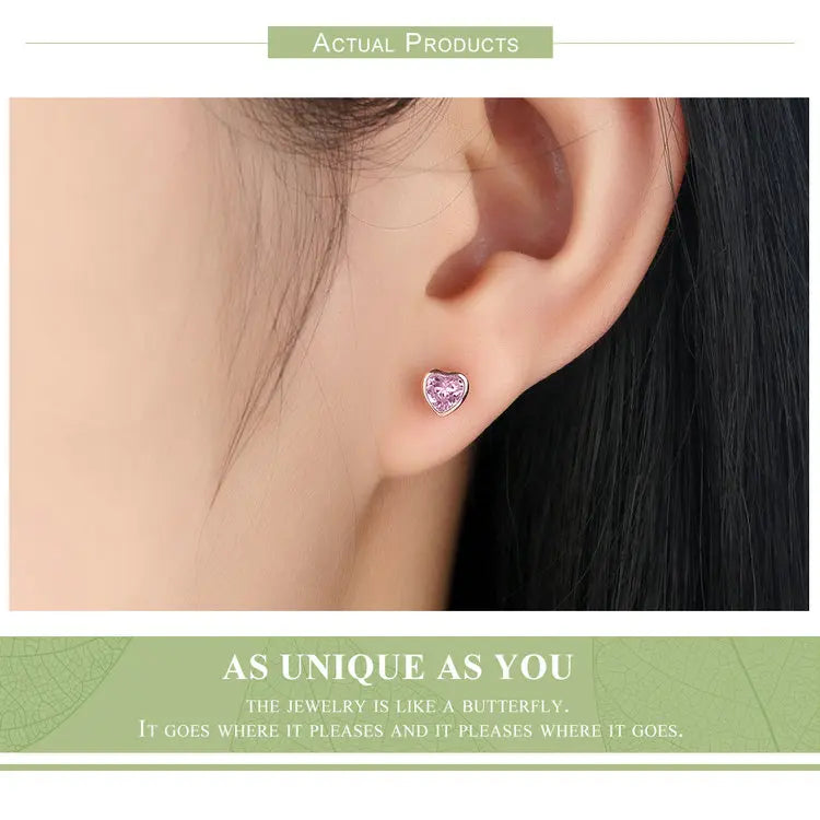 Unbalanced Hearts Earrings