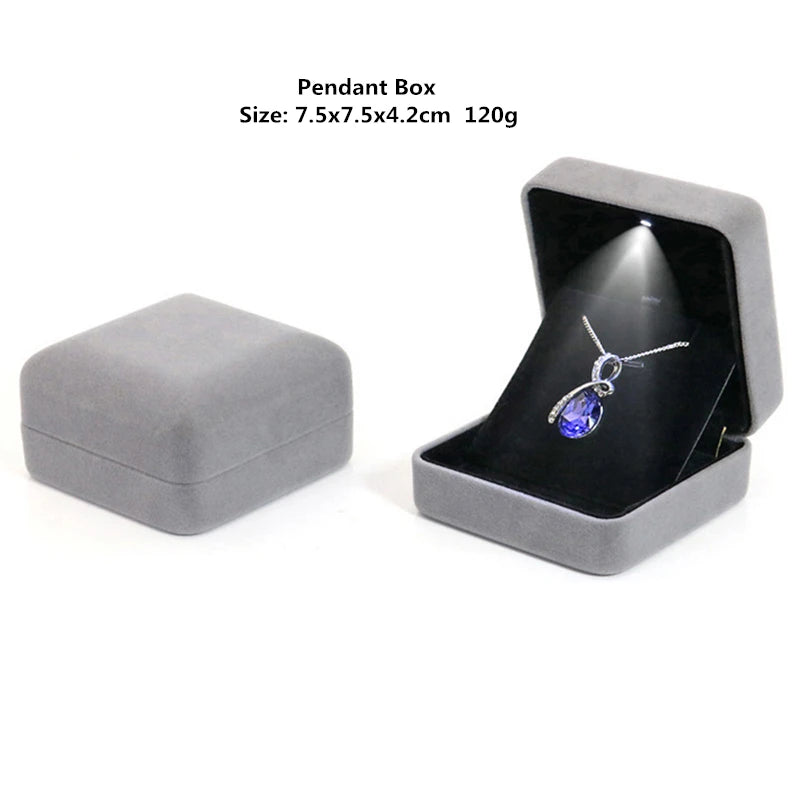 LED Illuminated Jewellery Presentation Box