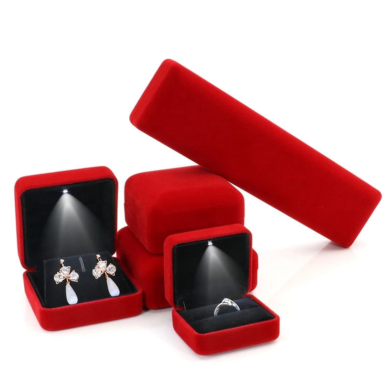 LED Illuminated Jewellery Presentation Box