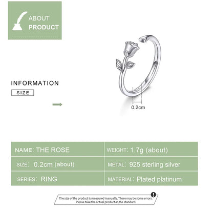 Adjustable Sterling Silver Ring