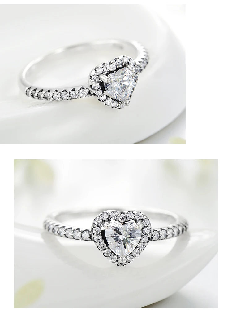 Vintage Hearts Sterling Silver Ring