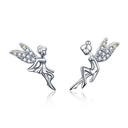 Unbalanced Hearts Earrings