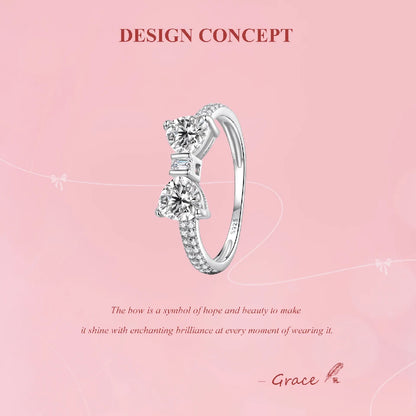 Sterling Silver Bow Ring
