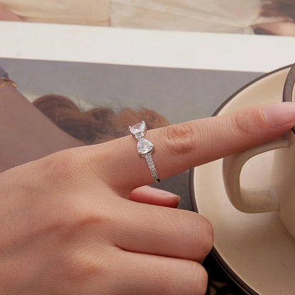 Sterling Silver Bow Ring