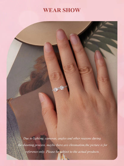 Sterling Silver Bow Ring