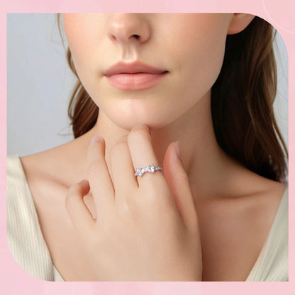 Sterling Silver Bow Ring