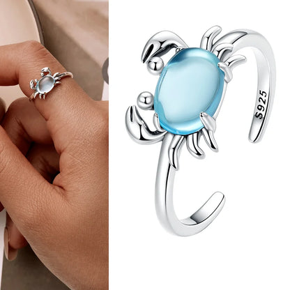 Adjustable Sterling Silver Ring