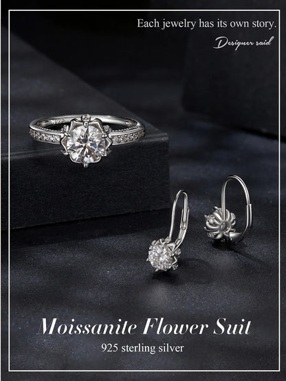 Moissanite Bridal Jewellery Set