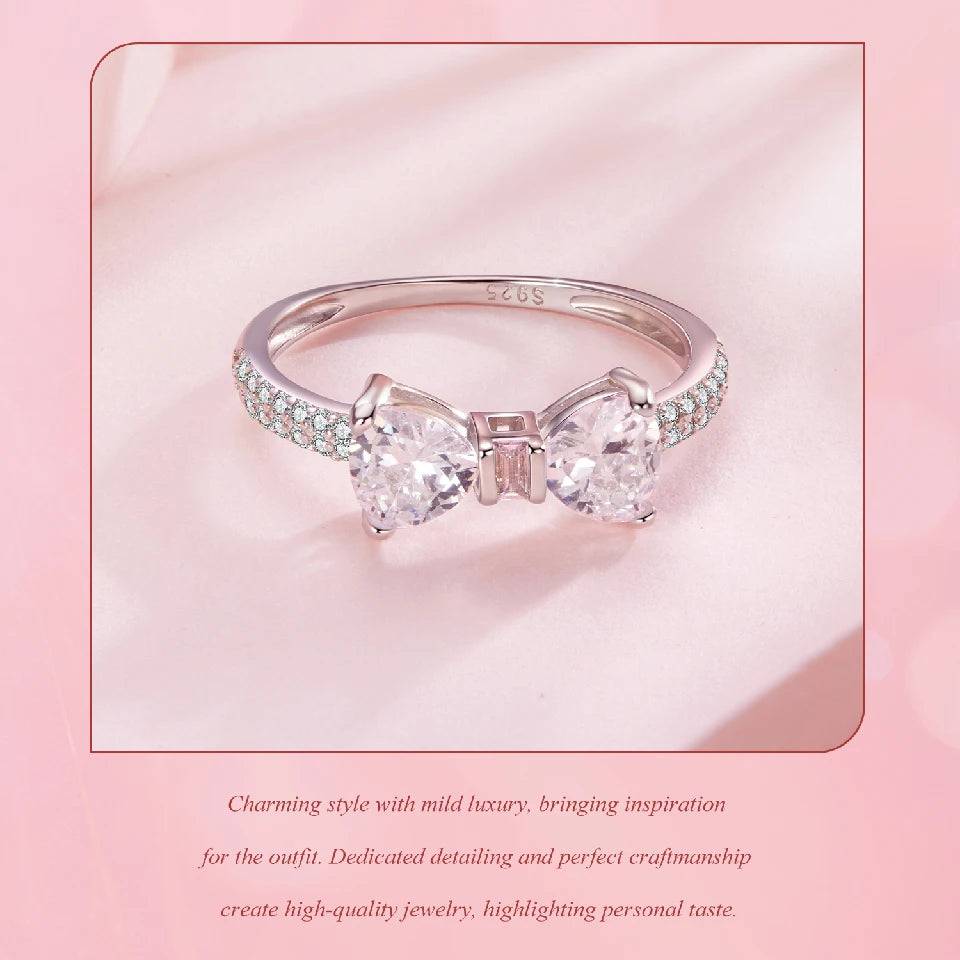 Sterling Silver Bow Ring
