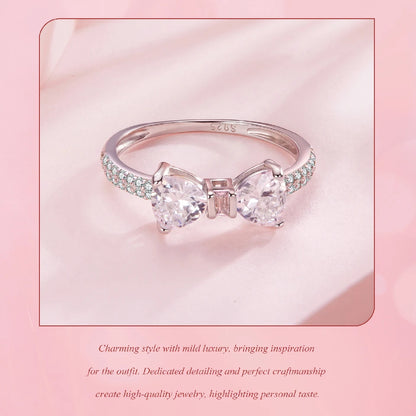 Sterling Silver Bow Ring