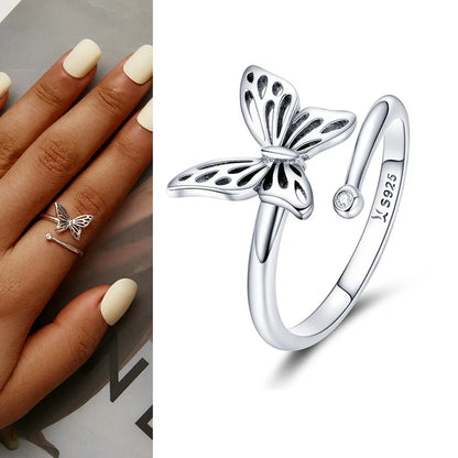 Adjustable Sterling Silver Ring