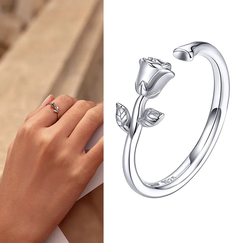 Adjustable Sterling Silver Ring