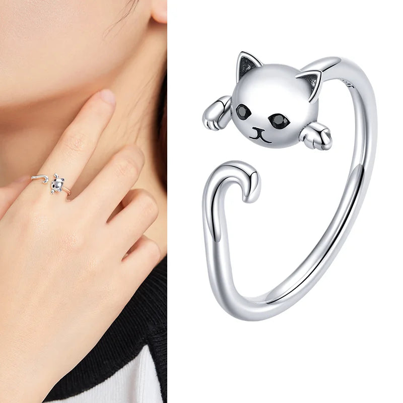 Adjustable Sterling Silver Ring