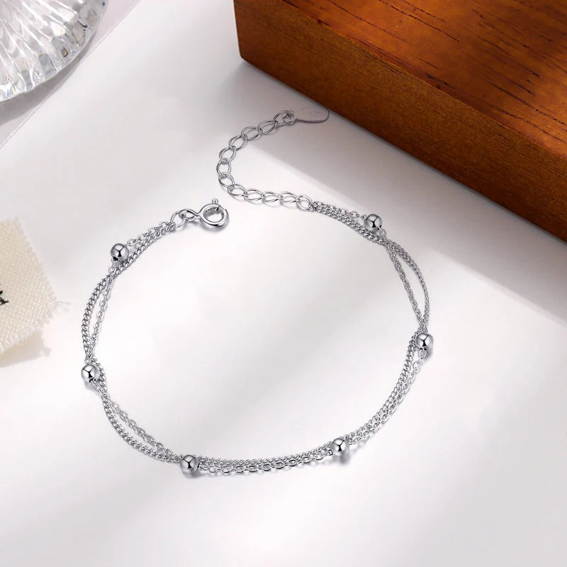 Sterling Silver Symbolic Charm Bracelet