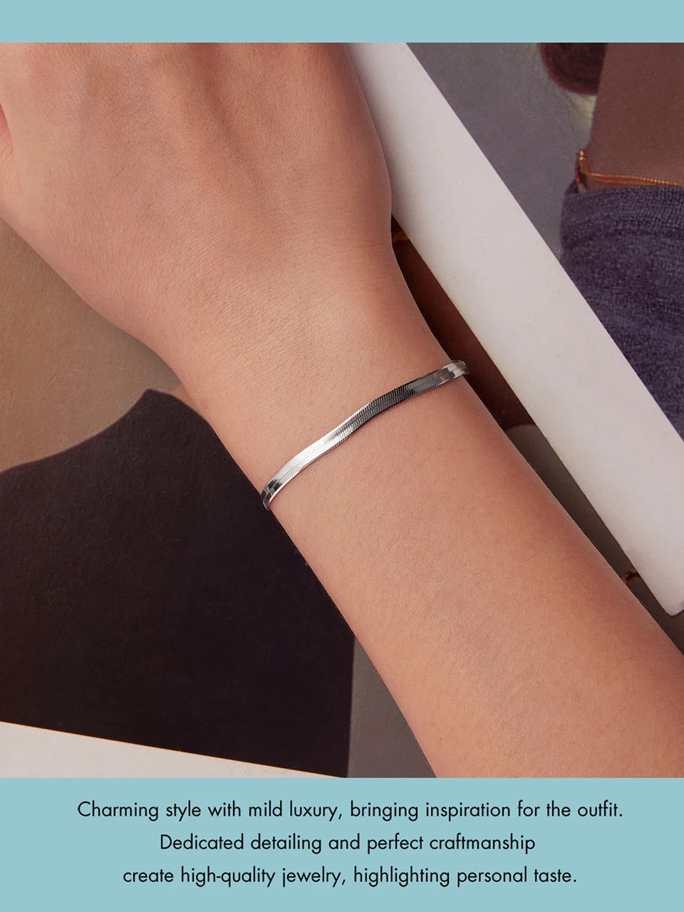 Sterling Silver Symbolic Charm Bracelet