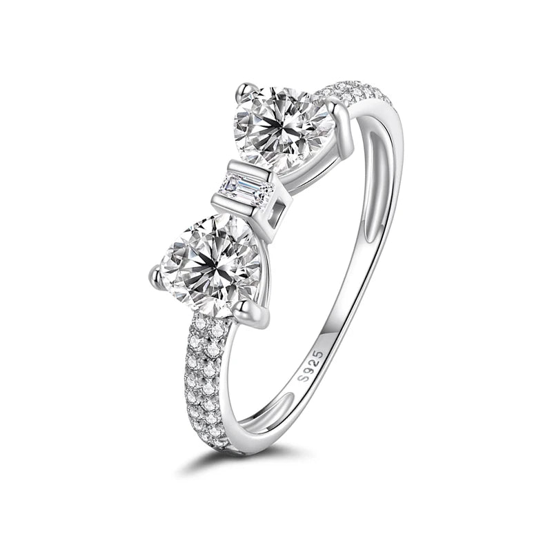 Sterling Silver Bow Ring