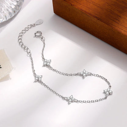 Sterling Silver Symbolic Charm Bracelet