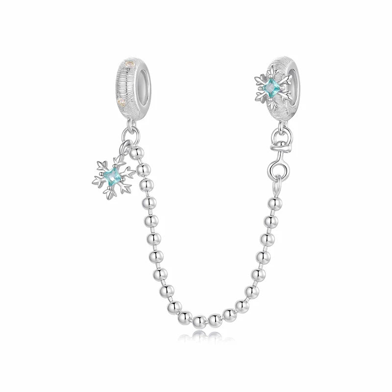 Heart Safety Chain Charm