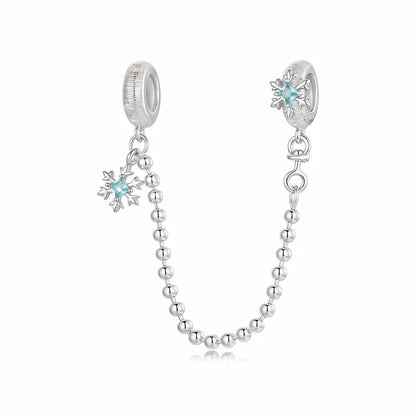 Heart Safety Chain Charm
