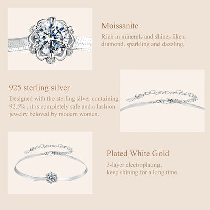 Moissanite Bridal Jewellery Set