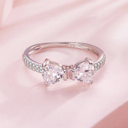 Sterling Silver Bow Ring