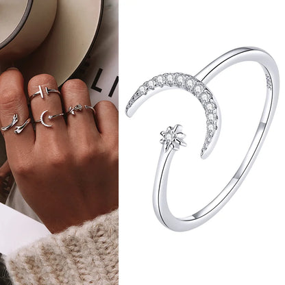 Adjustable Sterling Silver Ring