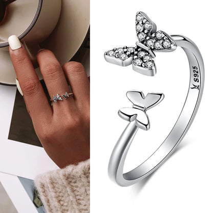 Adjustable Sterling Silver Ring