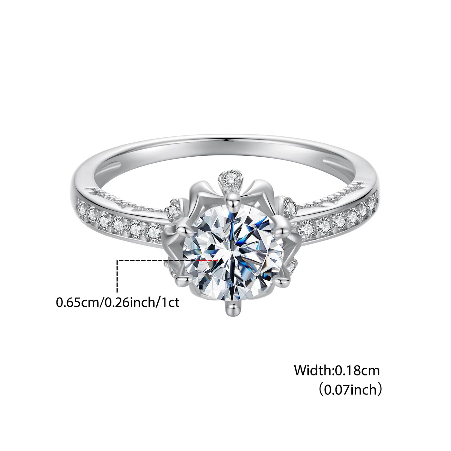 Moissanite Bridal Jewellery Set